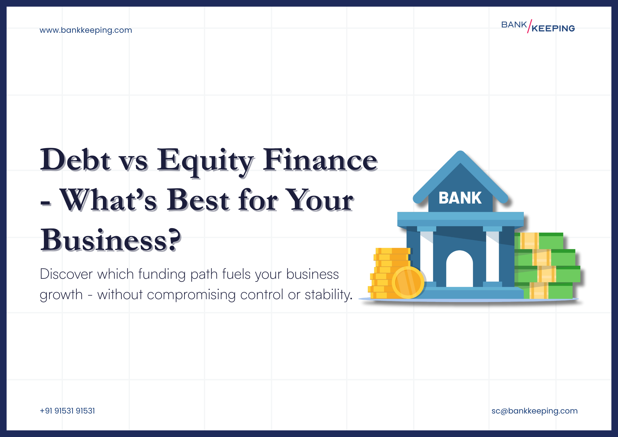 Debt Vs Equity Finance - choose the right option